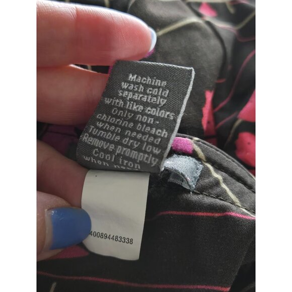 Apt. 9 Womens Pleated Floral Pull On Skirt Size Petite Medium Y2K Boho Fairy - Picture 4 of 7